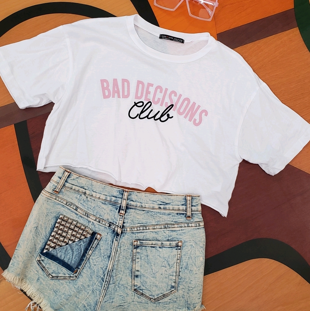 Bad decisions club top